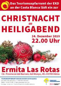 Flyer Christnacht Dénia 2019