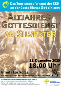 Flyer Silvester Dénia 2019