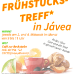 Flyer Frühstückstreff Jávea