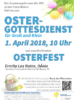 Flyer Osterfest 2018